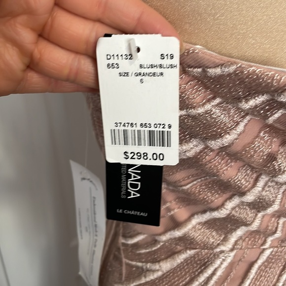 Strapless High-Low Gown - Picture 4 of 8